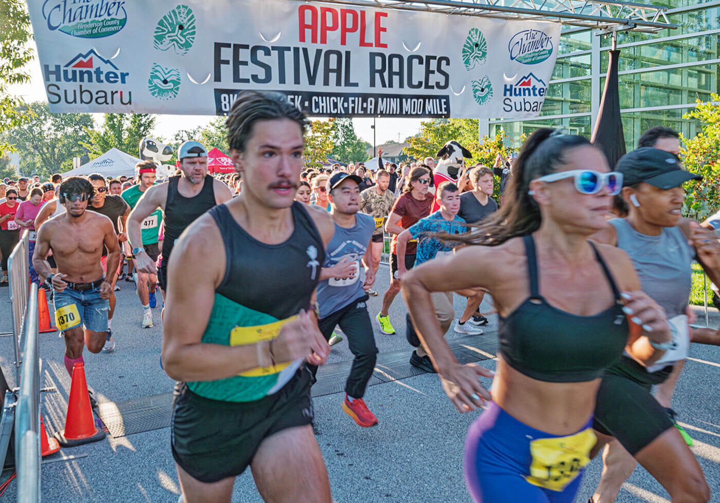 race starting line